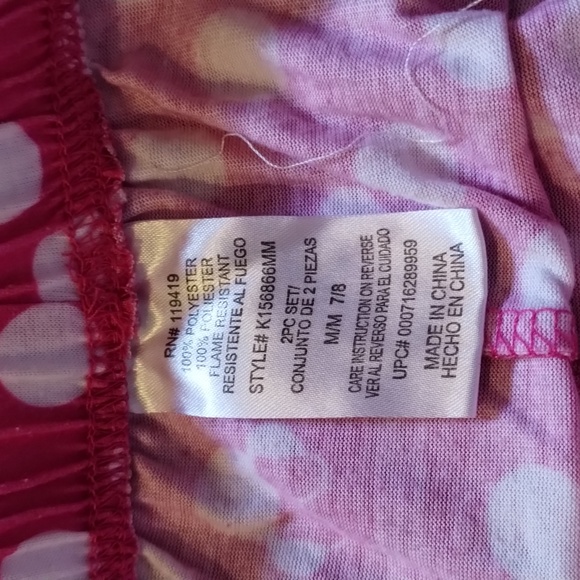 Girl's Minnie Mouse Shorts Medium (7/8) - Picture 3 of 4